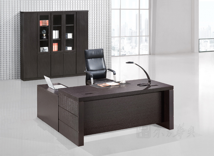 Office Desk|Classical Executive Desk|Office Furniture|Classical Executive Desk|实木大班台|实木大班桌|大班台|大班桌|实木办公台|总经理台 CG-D1024