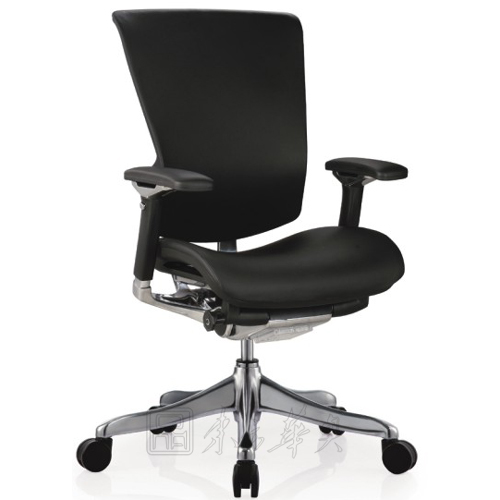 Office Chair|Fashion Medium Back Chair|Office Furniture|Leather Medium Back Chair|真皮中班椅 CG-LD-AB-LAL