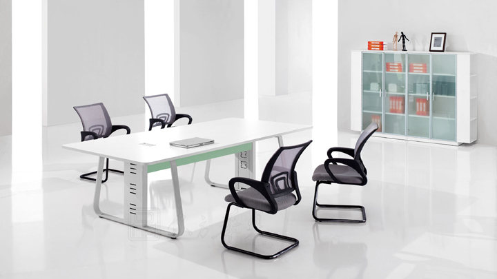 Conference Table|MFC Conference Table|Office Furniture|Steel Wooden Conference Table|会议台|洽谈台 CG-OWC0124